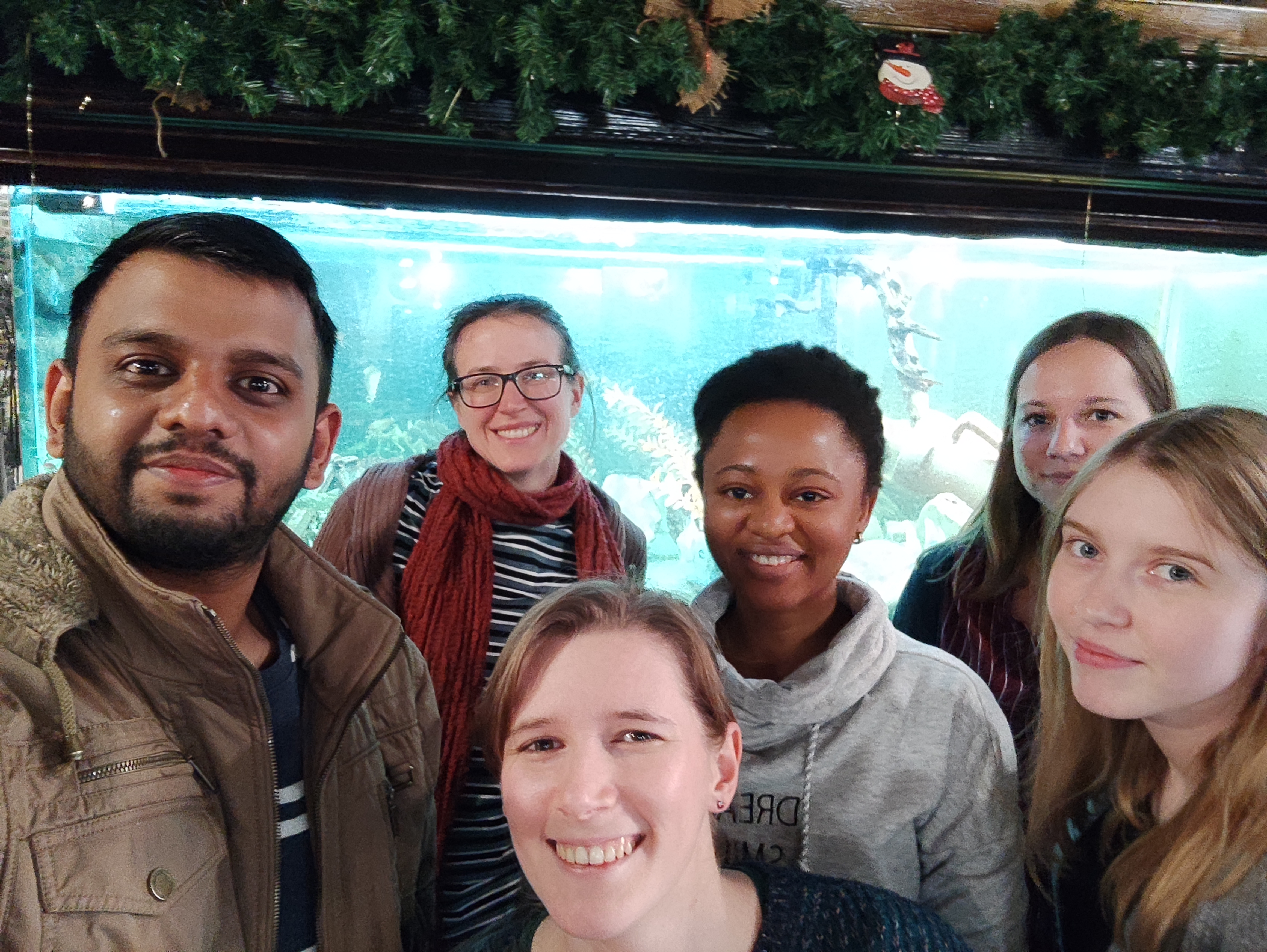 Molecular virology group: Adwait Parchure, Mia Cesarec, Andreja Zubković, Justina Oluchi Echeta; Magda and Julia